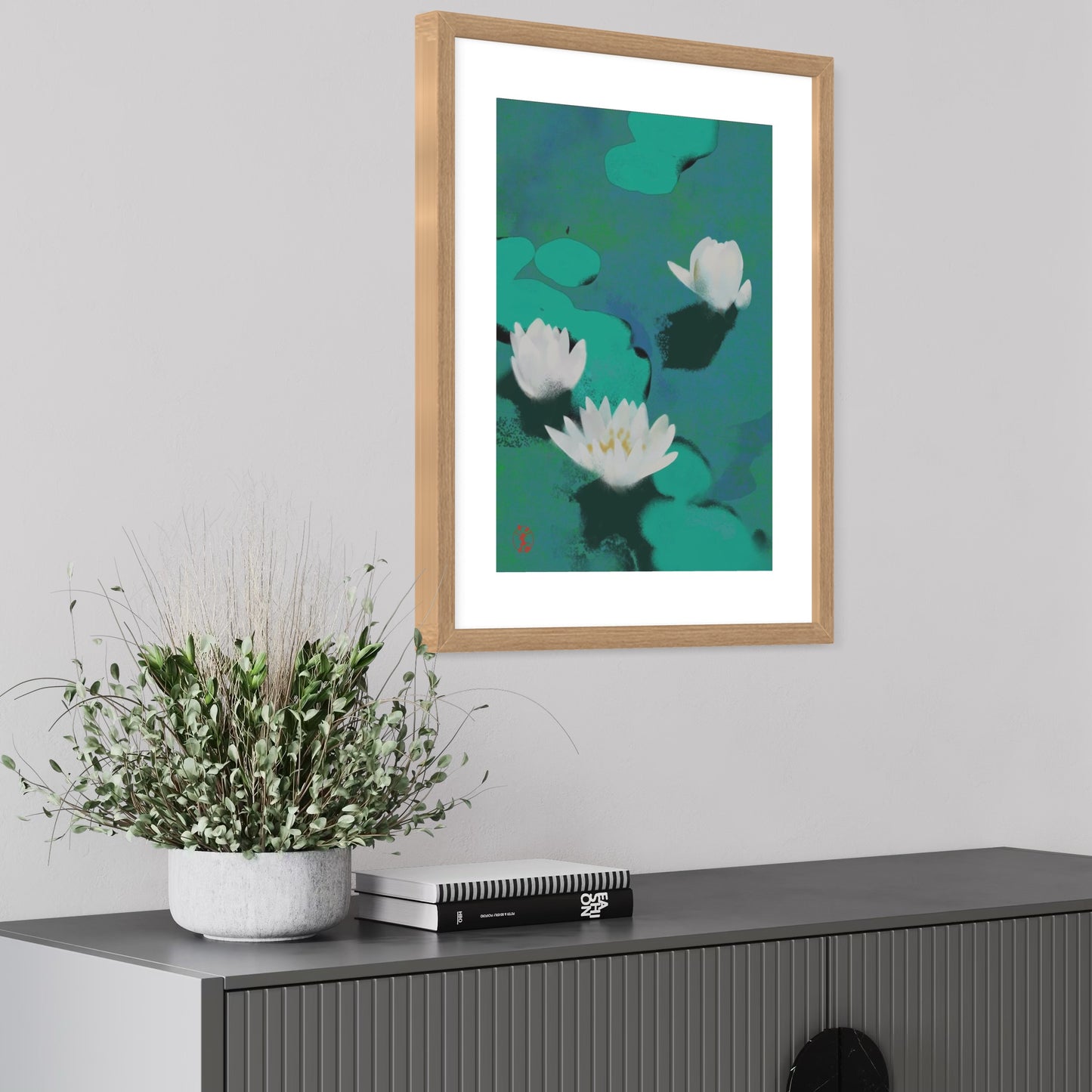 Paper Print Water Lily, image 2