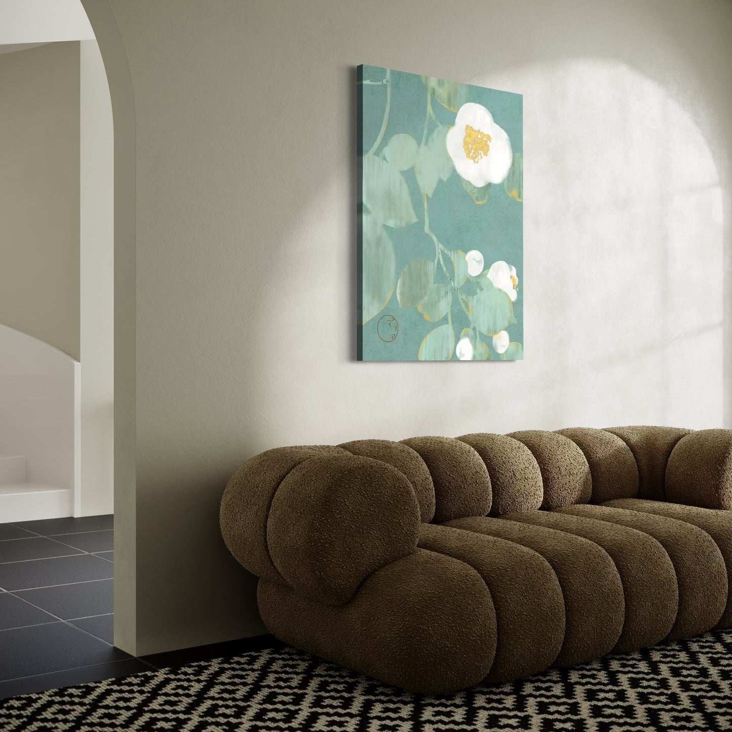 Jindai Camellia Canvas image 1