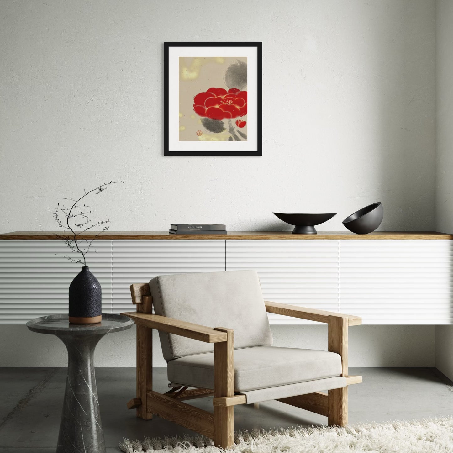 Paper Print Piony, image 2