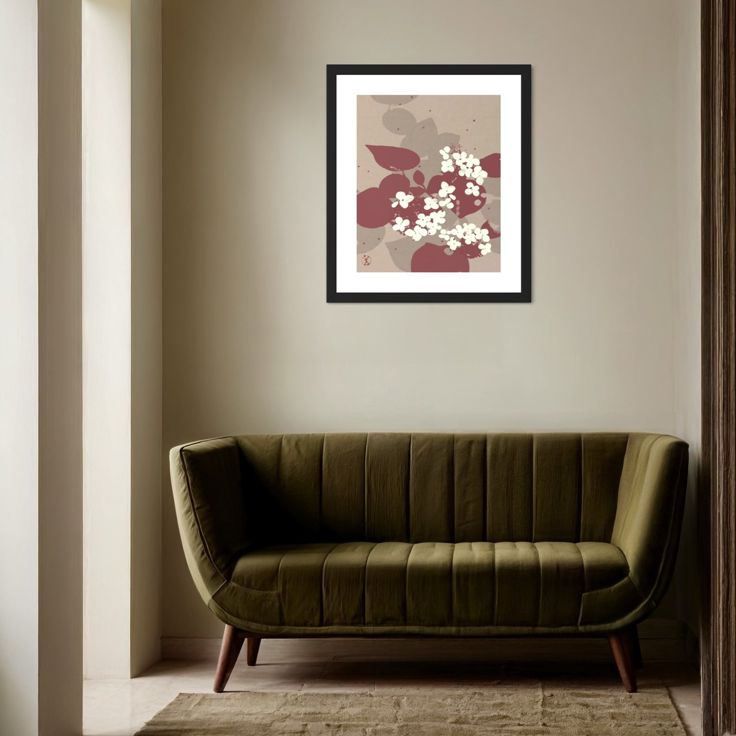 Paper Print Hydrangea image 2