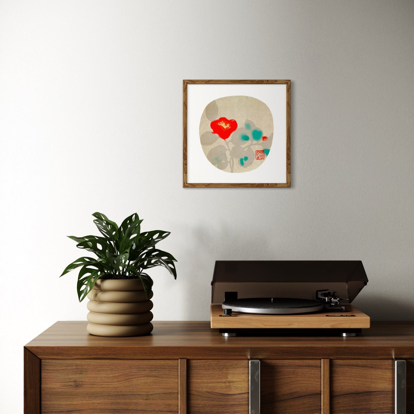 Red Camellia image 2