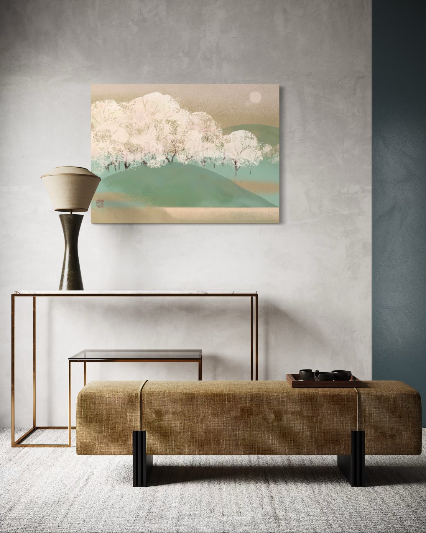 Small hill canvas image 3