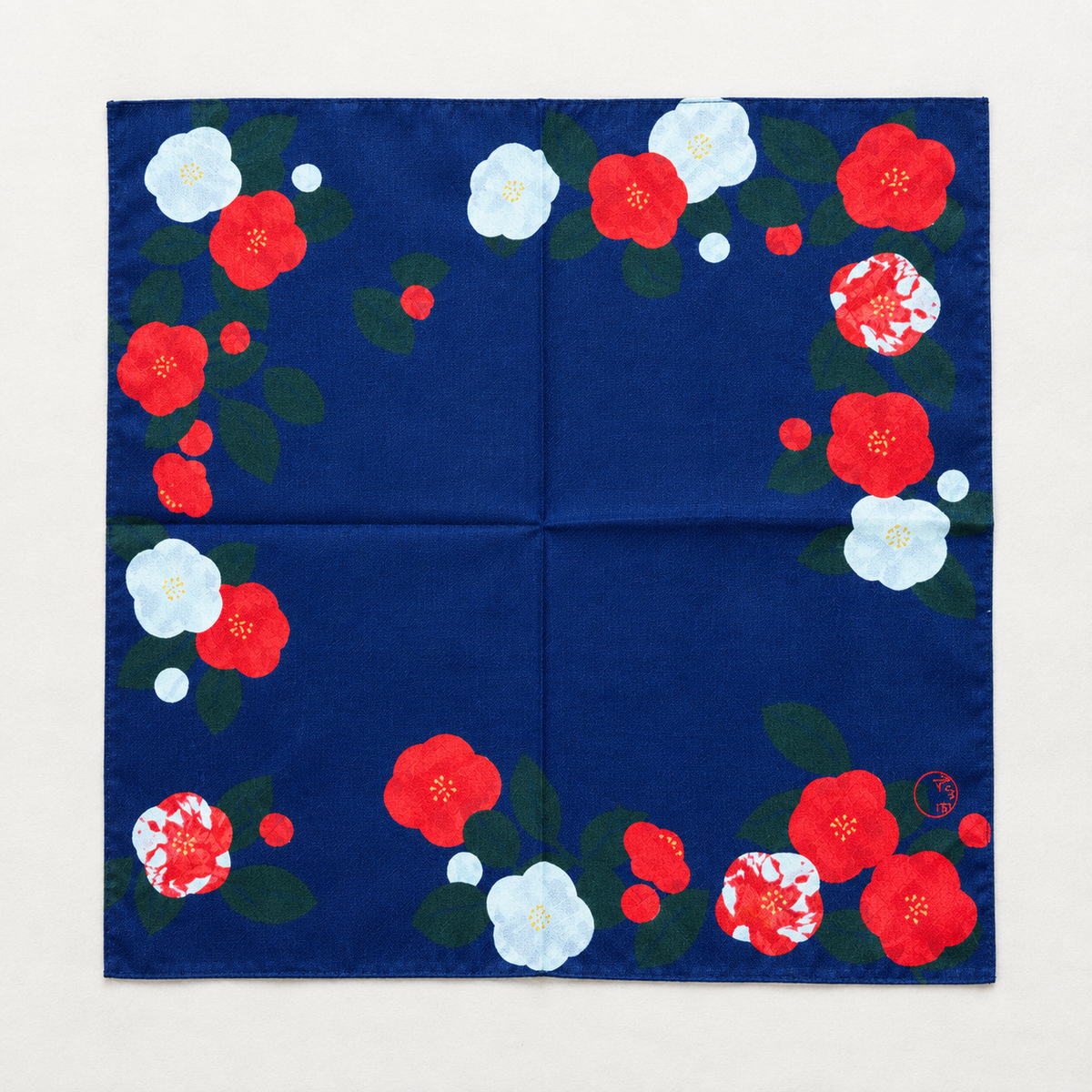 Furoshiki – Motif de camélia