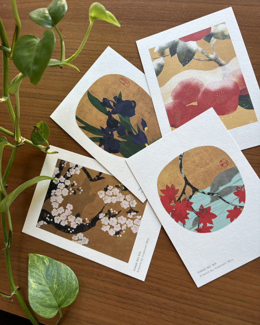 –Set de Cartes Postales – Les Quatre Saisons