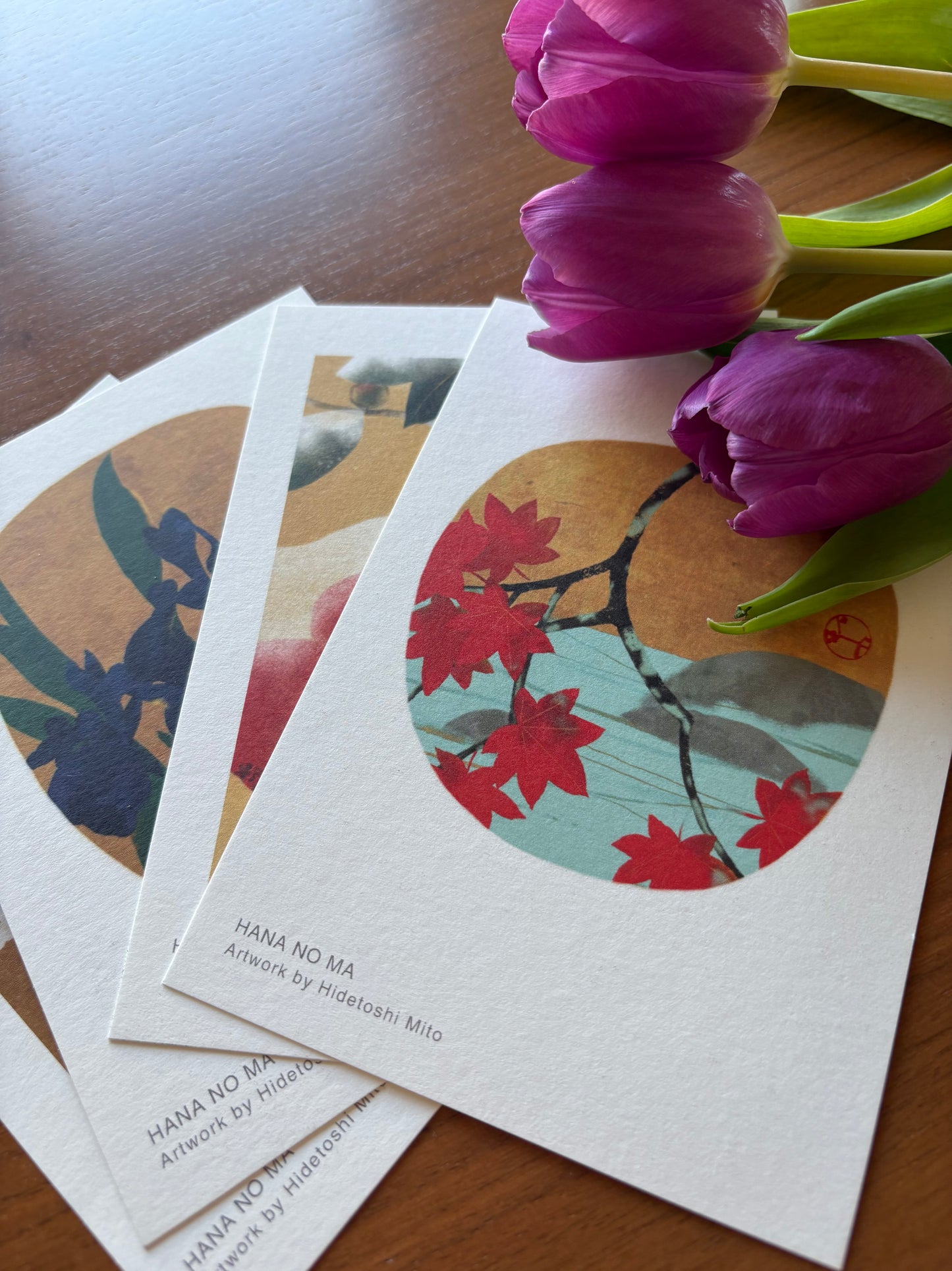 –Set de Cartes Postales – Les Quatre Saisons