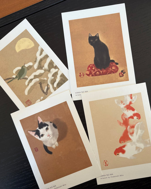 –Set de Cartes Postales – Les animaux